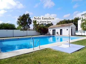 Chalet con piscina - Apartamentos Conil de la Frontera