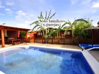 Chalet con piscina - Apartamentos Conil de la Frontera